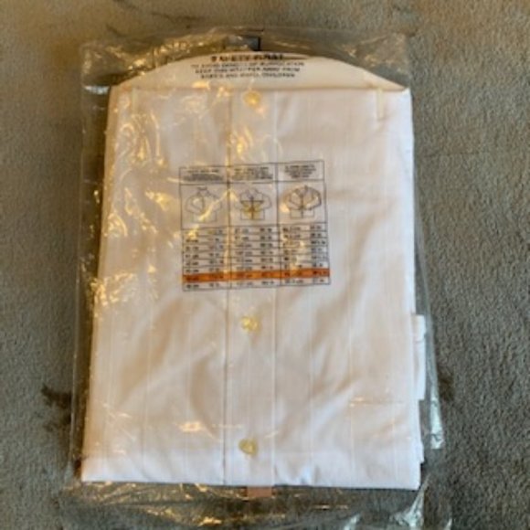 NWT  Men's White Dress Shirt - Picture 6 of 7